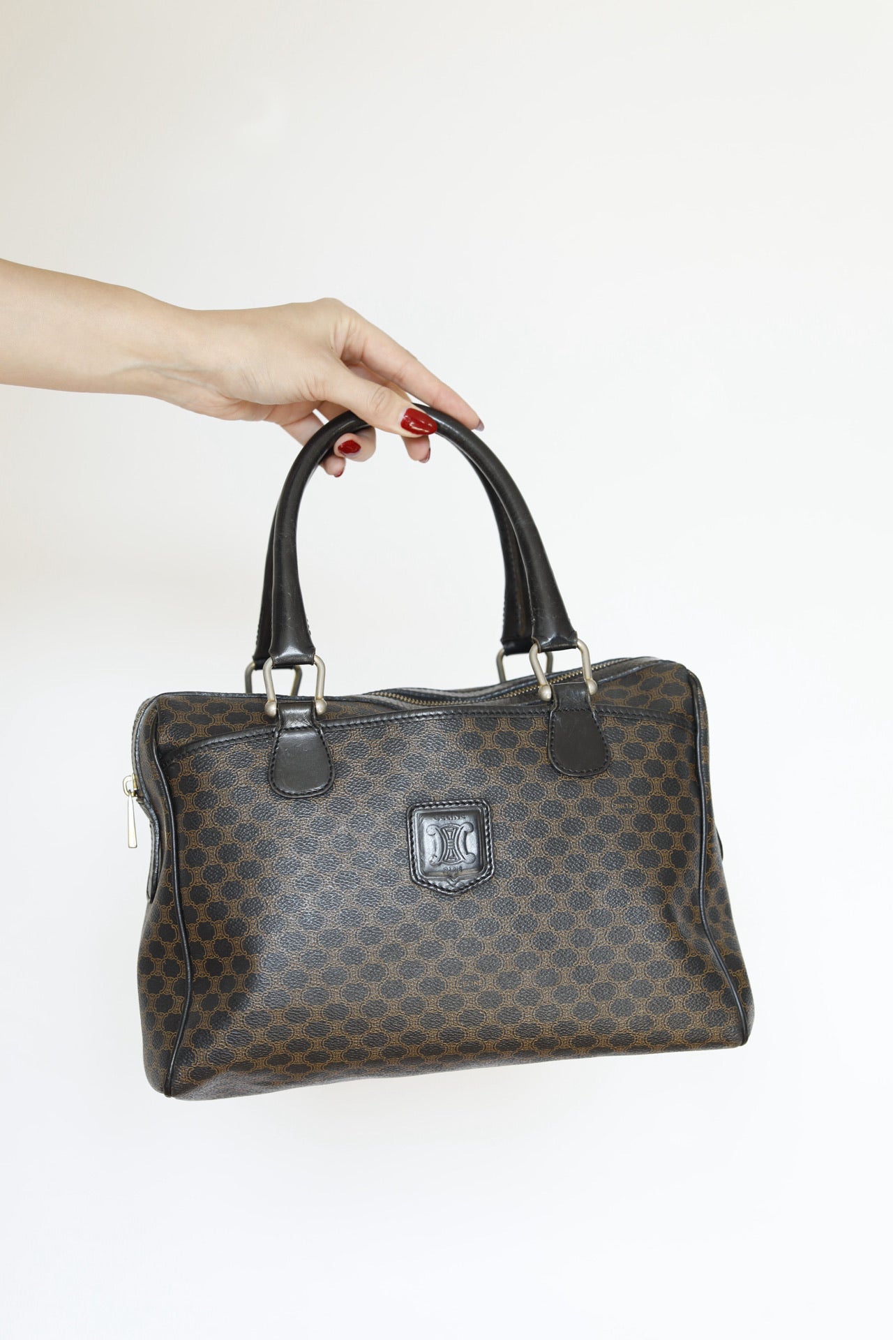 Celine Handbag Shopper in schwarzem Leder, Large, gutem Zustand