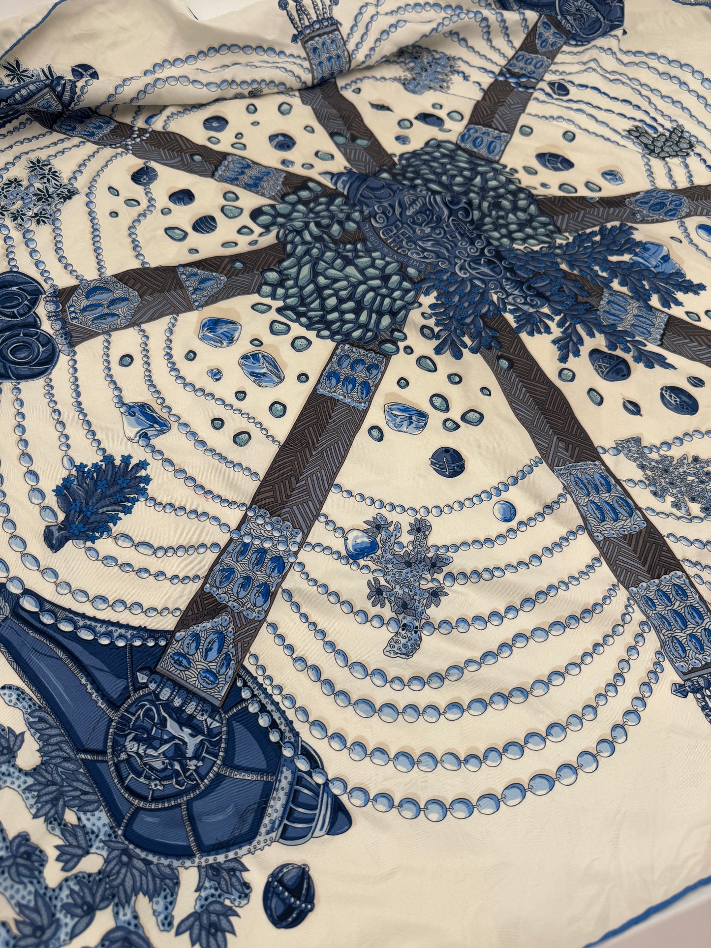 Hermès Foulard Chemins de Corals