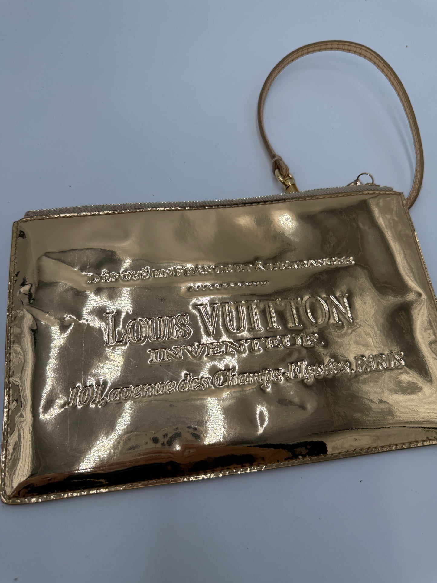 Louis Vuitton Limited Edition Miroir Gold Pochette