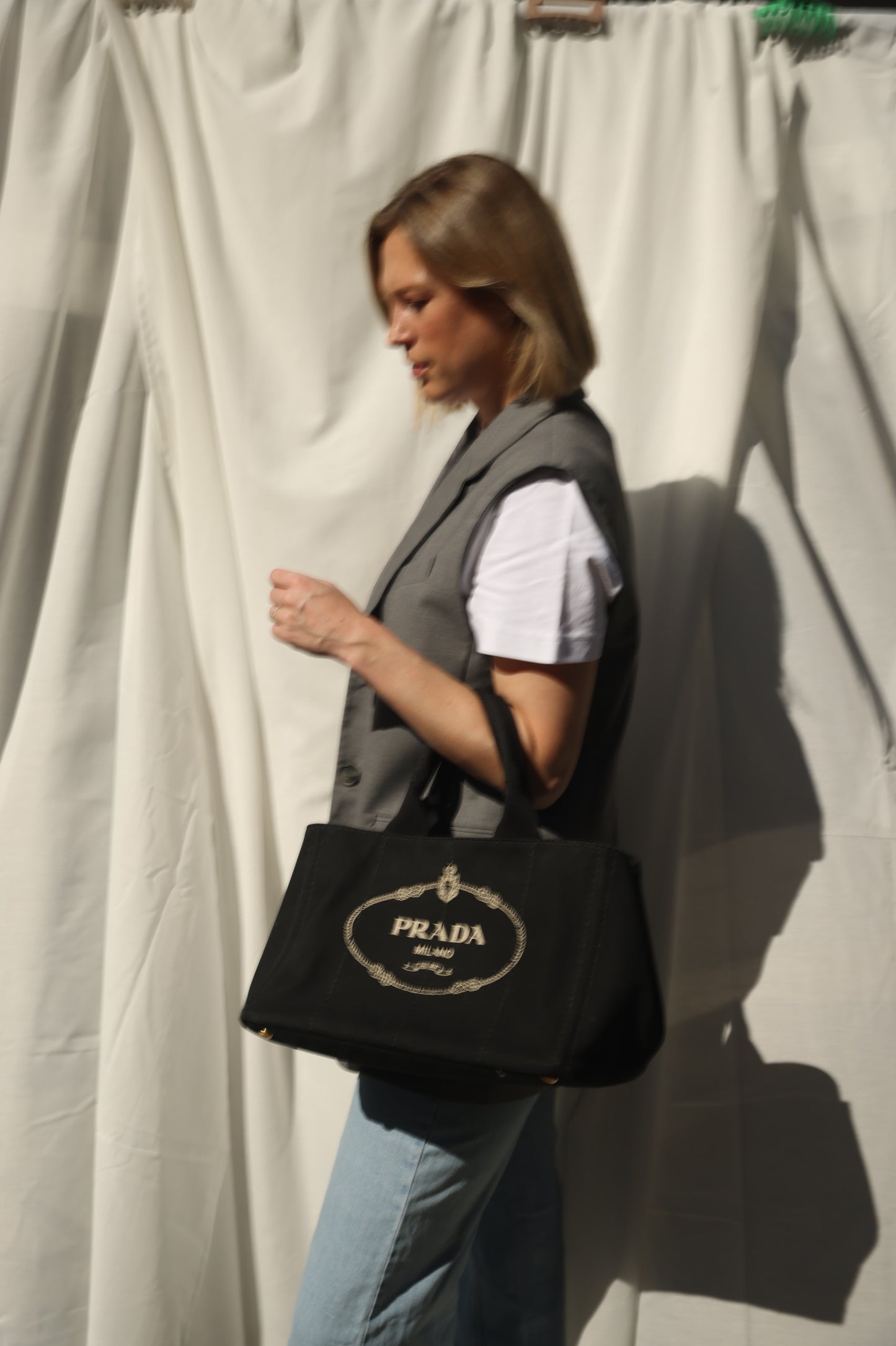 Prada Canapa Canvas