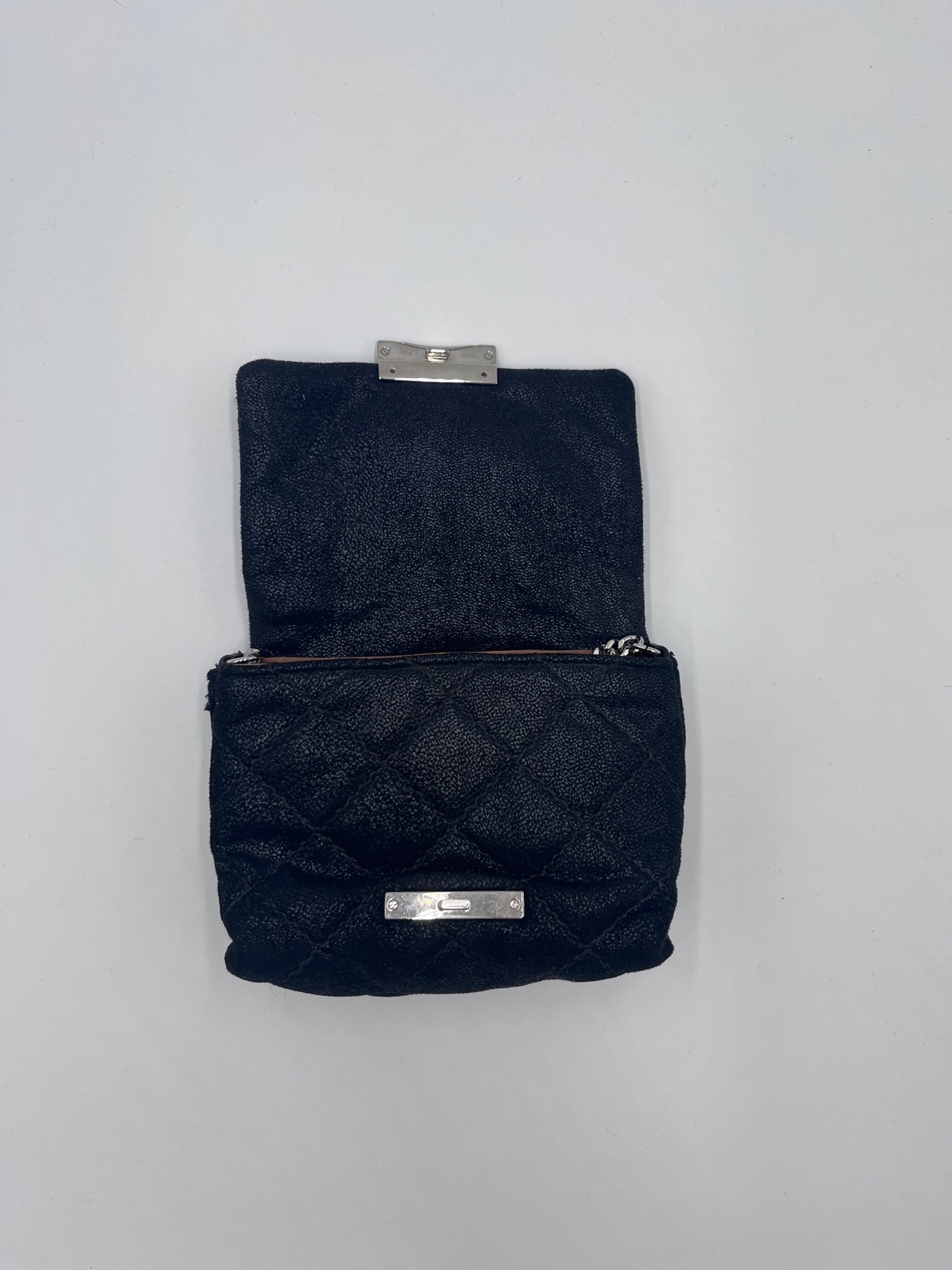 Exklusive Ansicht von Details der luxury secondhand Stella McCartney Crossbody Mini Allegra (Crossbody).