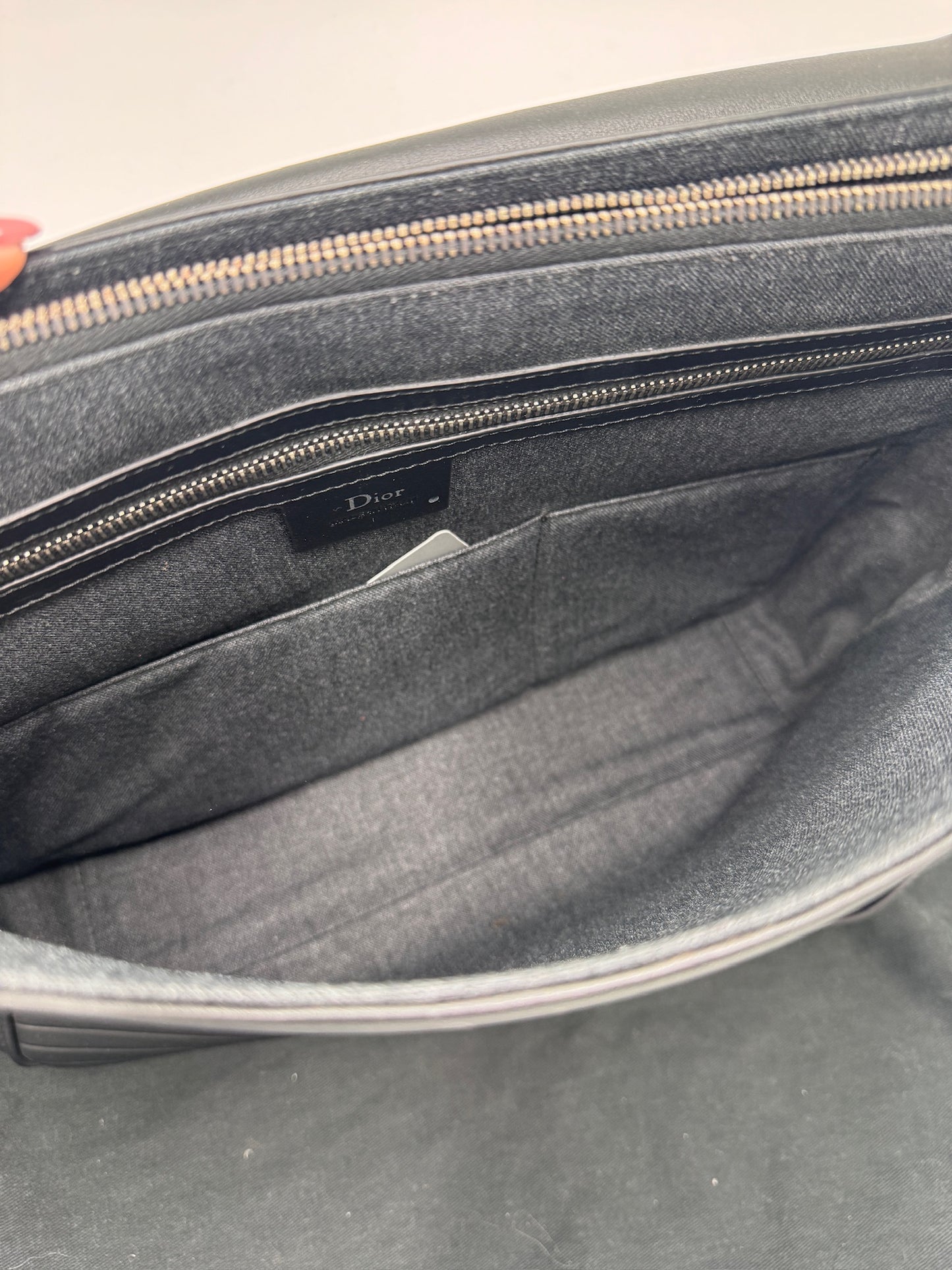 Diorama Flap Bag Cannage Calfskin