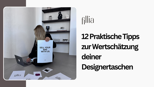 12 Praktische Tipps zur Wertschätzung deiner Designertaschen