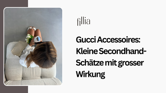 Gucci Accessoires: 8 Kleine Secondhand-Schätze mit grosser Wirkung