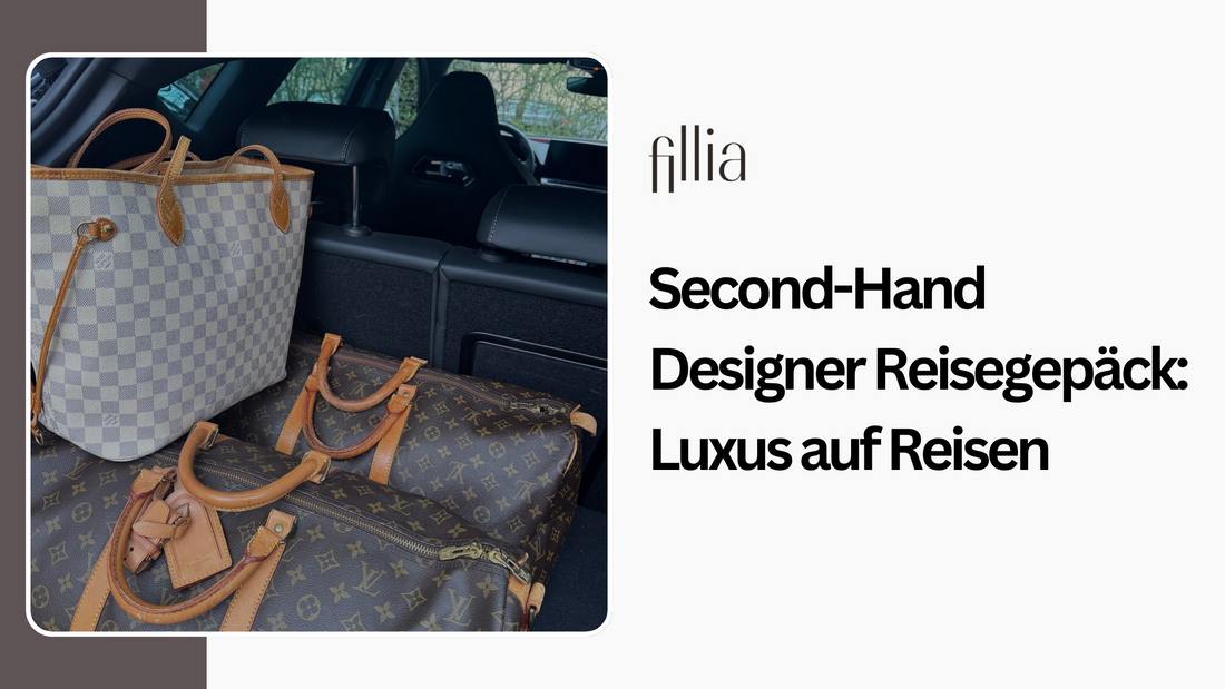 Second-Hand Designer Reisegepäck: Luxus auf Reisen