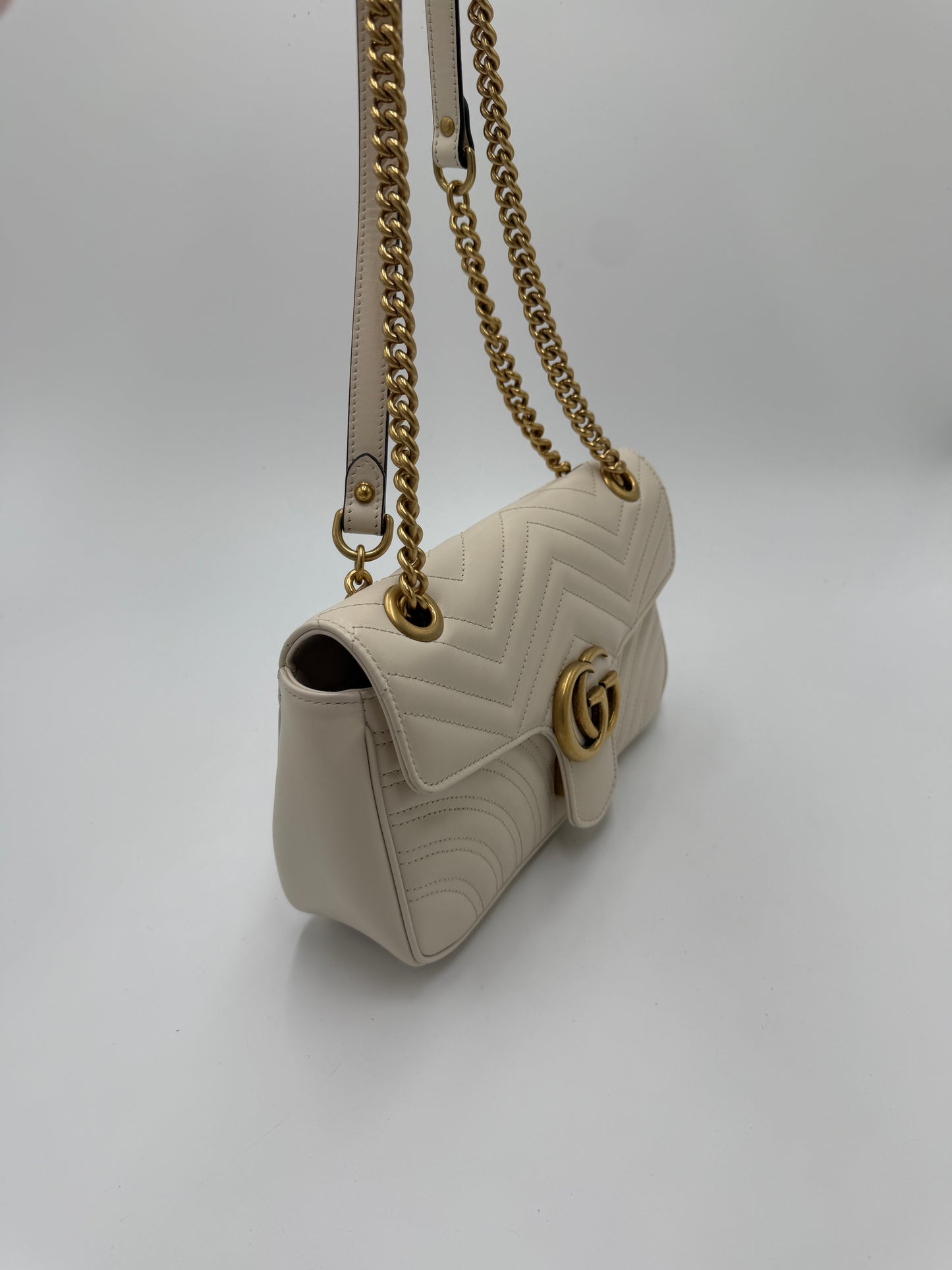 Gucci Marmont weiss