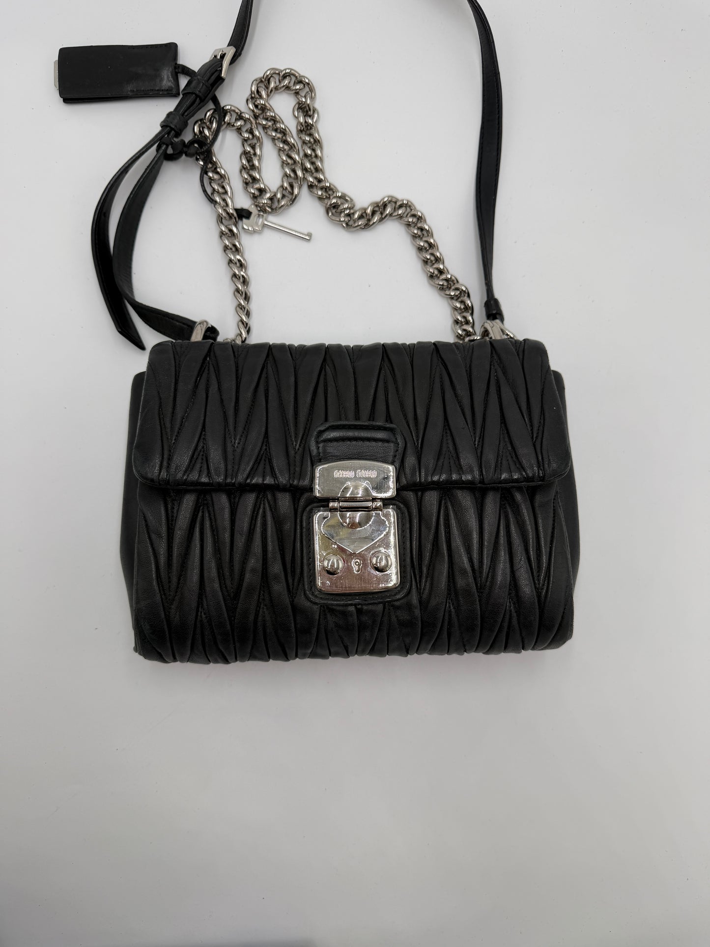 Miu Miu Matelasse Flap Bag