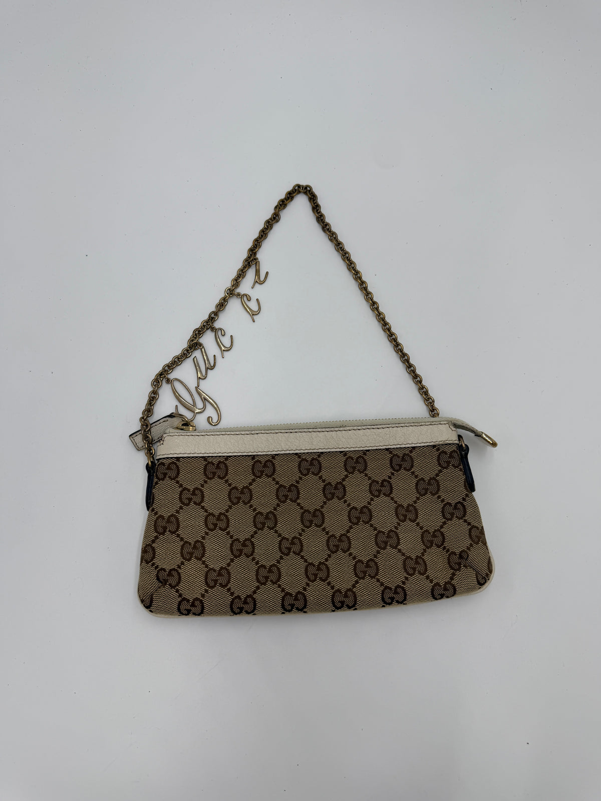 Gucci Pochette mit Gucci Anhänger