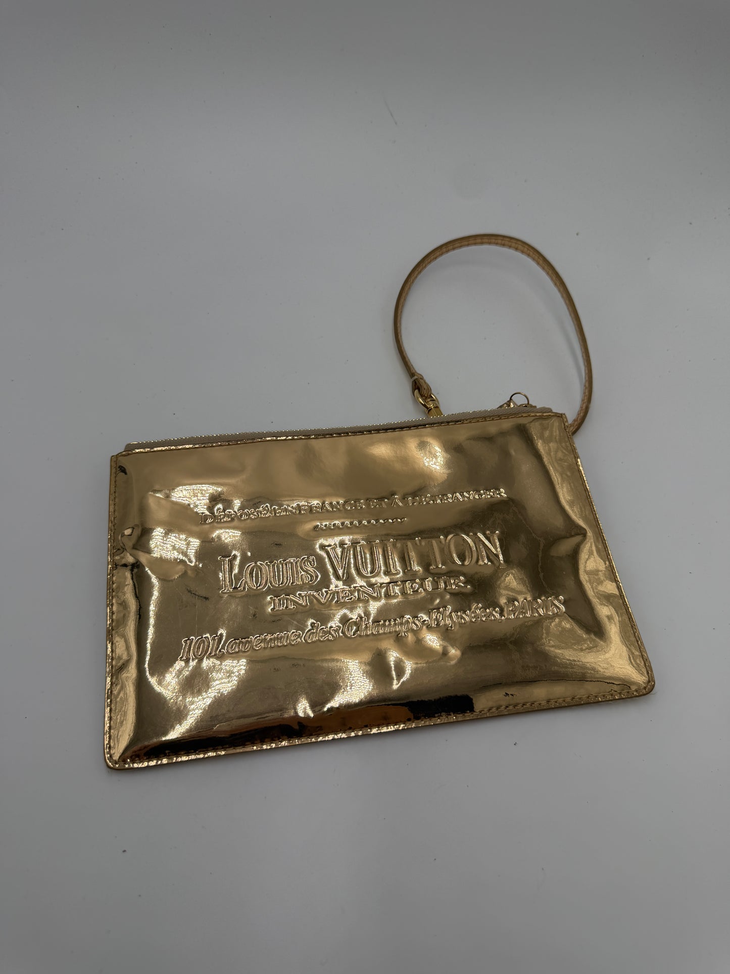 Louis Vuitton Limited Edition Miroir Gold Pochette