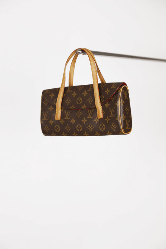 Frontalansicht der secondhand Louis Vuitton Sonatine in Monogram.