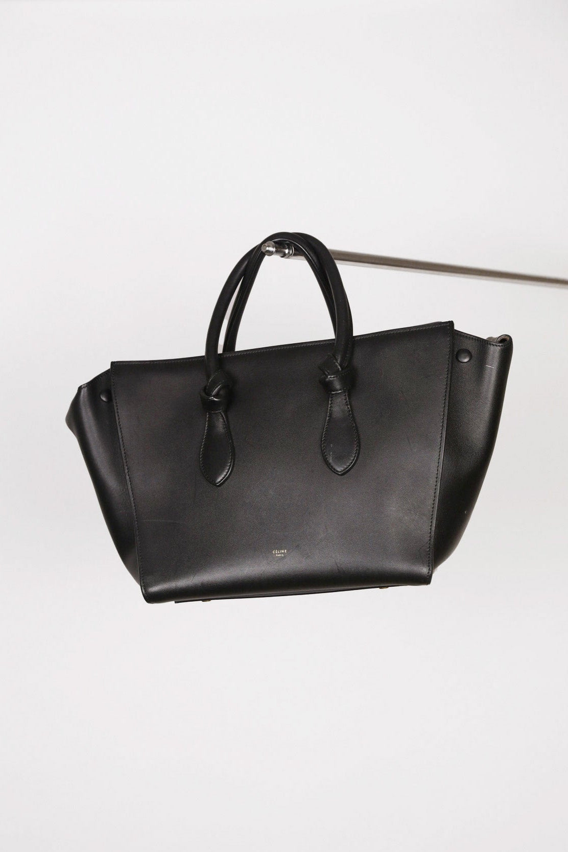 Celine Handbag Shopper in schwarzem Leder, Large, gutem Zustand