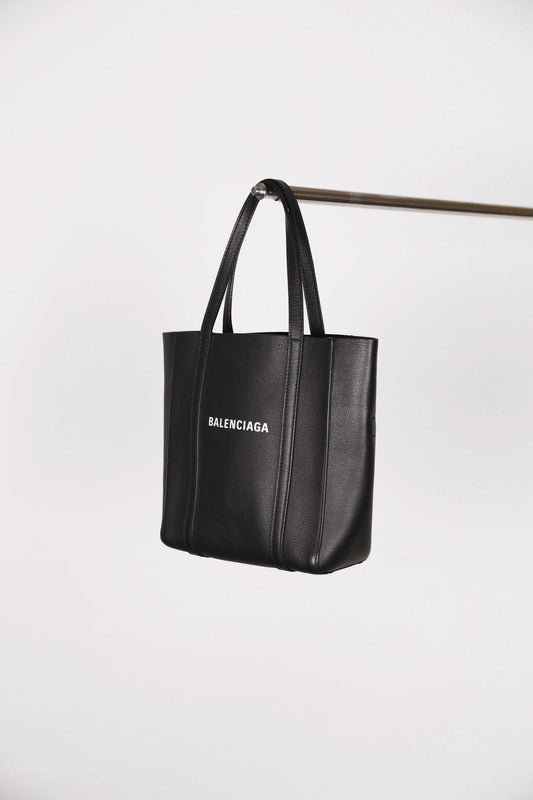 Balenciaga Shopper Mini in schwarzem Leder, Large, gutem Zustand
