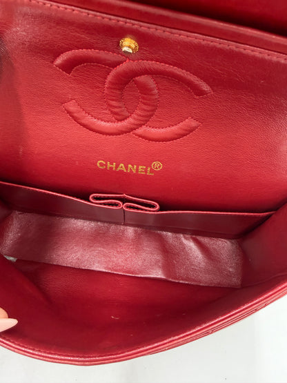 Chanel Double Flab Rot 24K