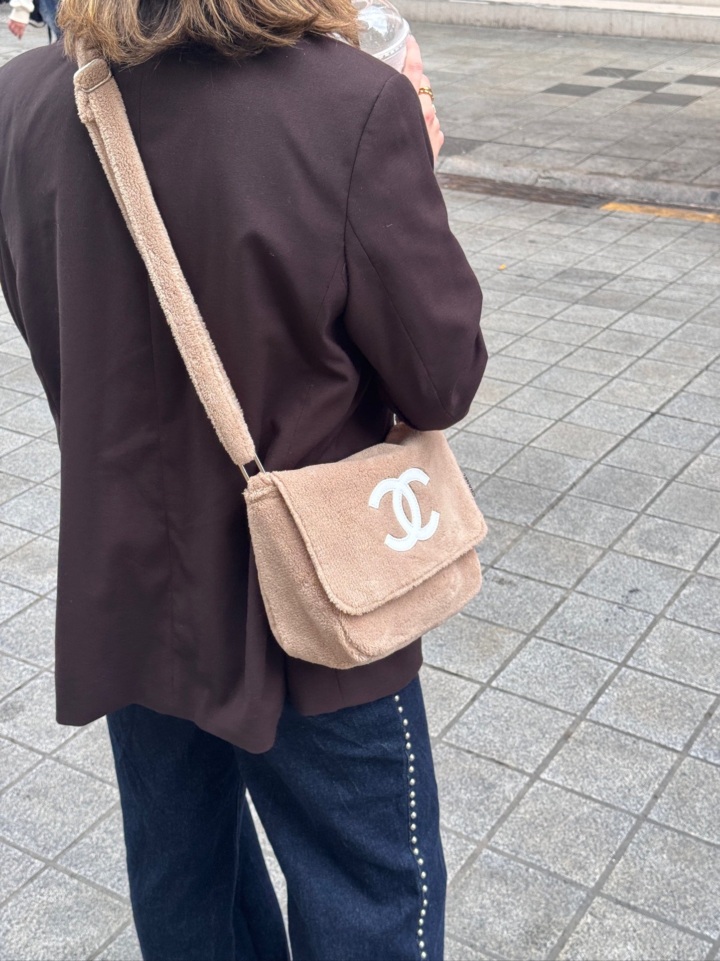 Chanel Crossbody Plüsch