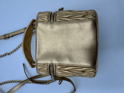 MiuMiu Micro Sac En Cuir Nappa Matelassé
