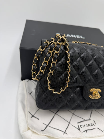 Chanel Double Flap Bag schwarz