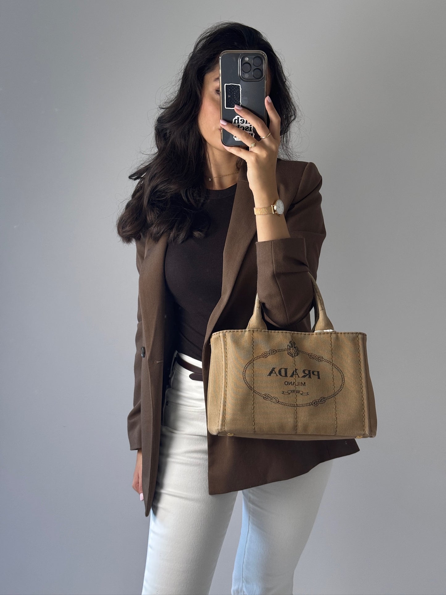 Prada Canapa Canvas