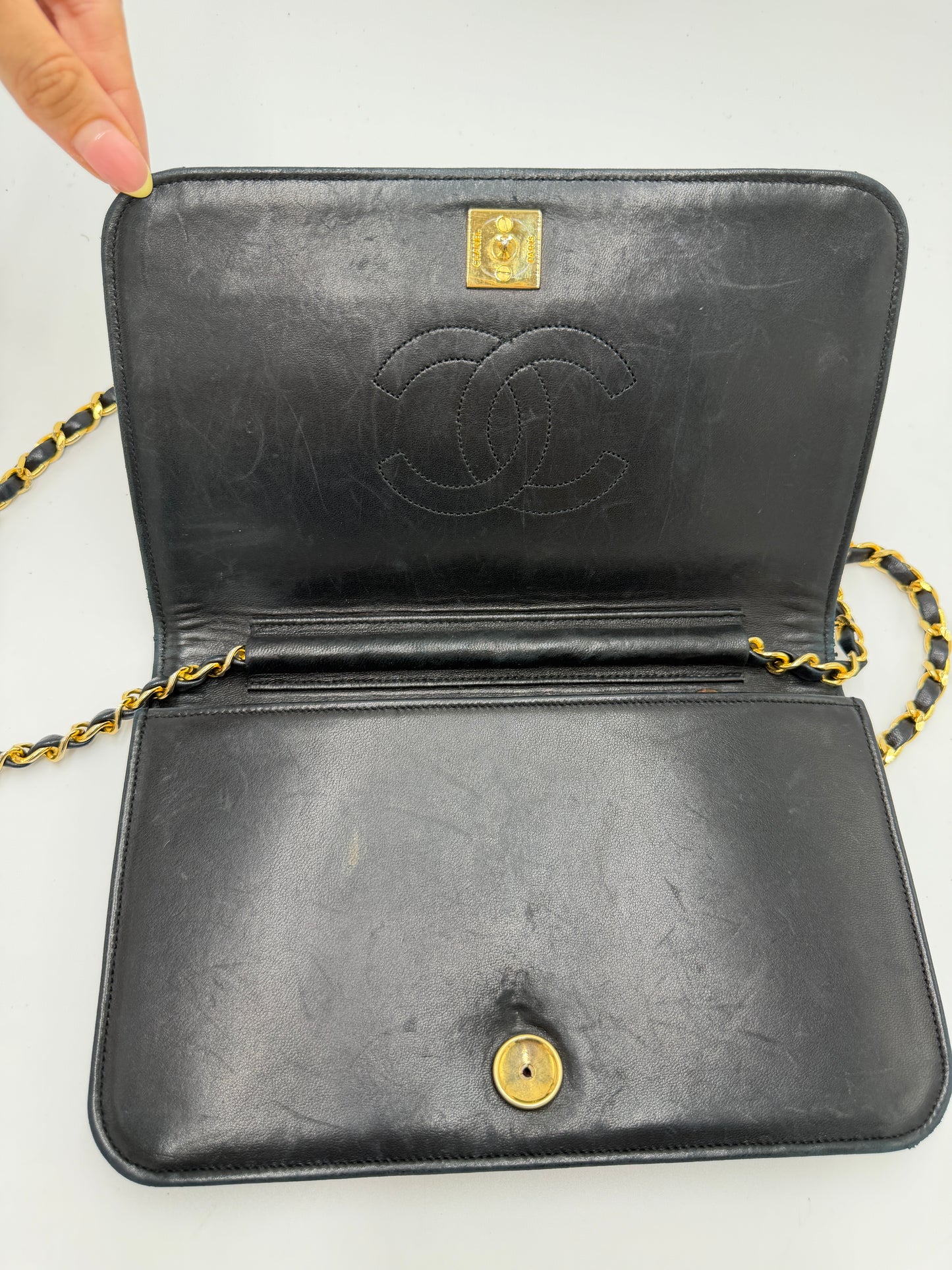 Chanel Chain on Wallet