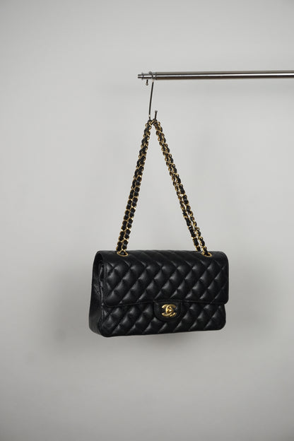 Chanel Double Flap Bag schwarz
