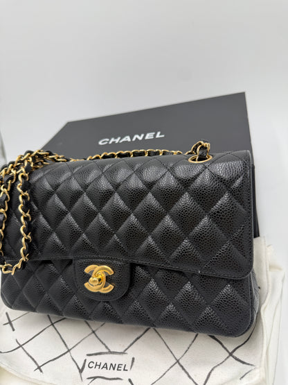 Chanel Double Flap Bag schwarz