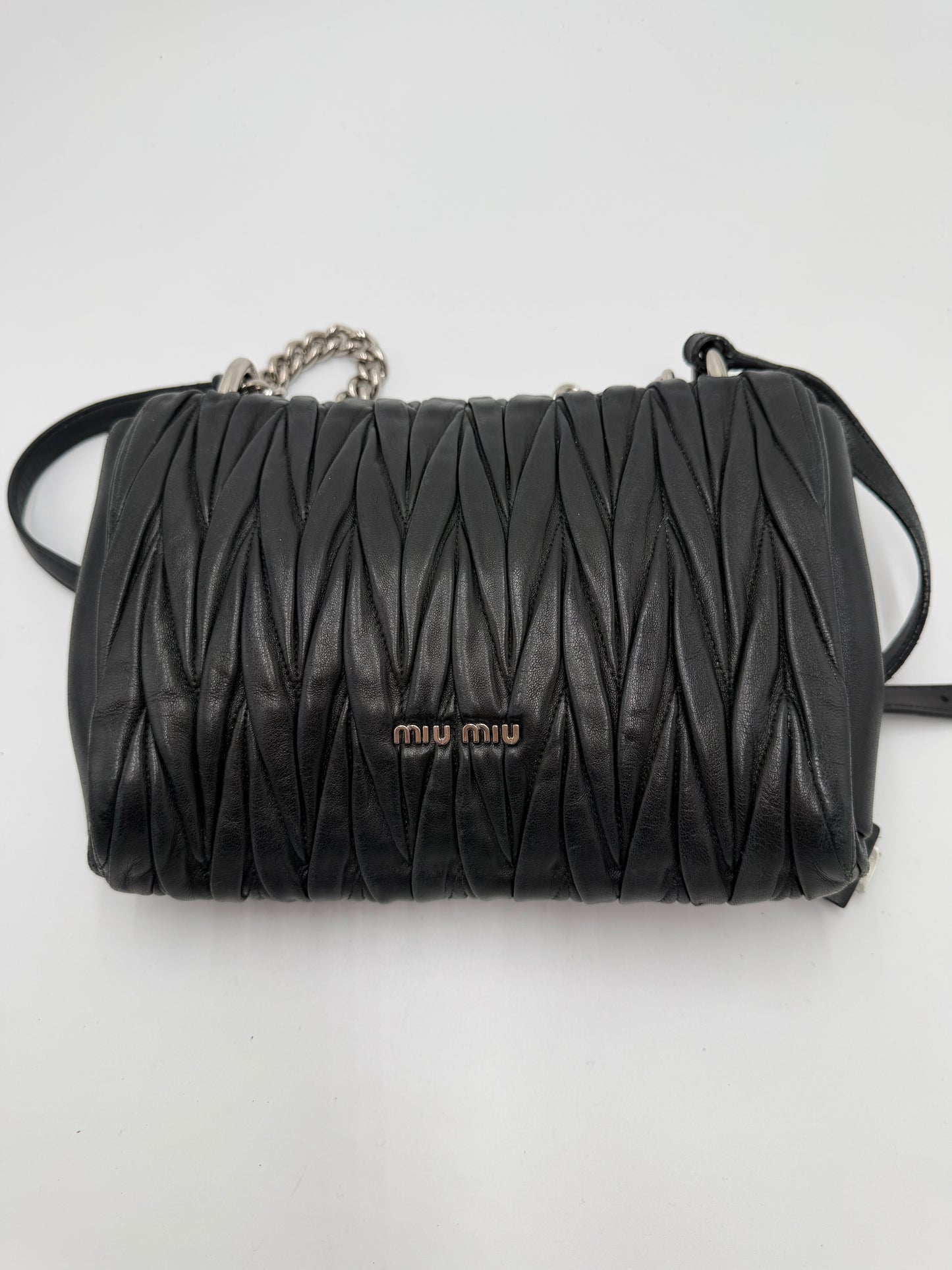Miu Miu Matelasse Flap Bag