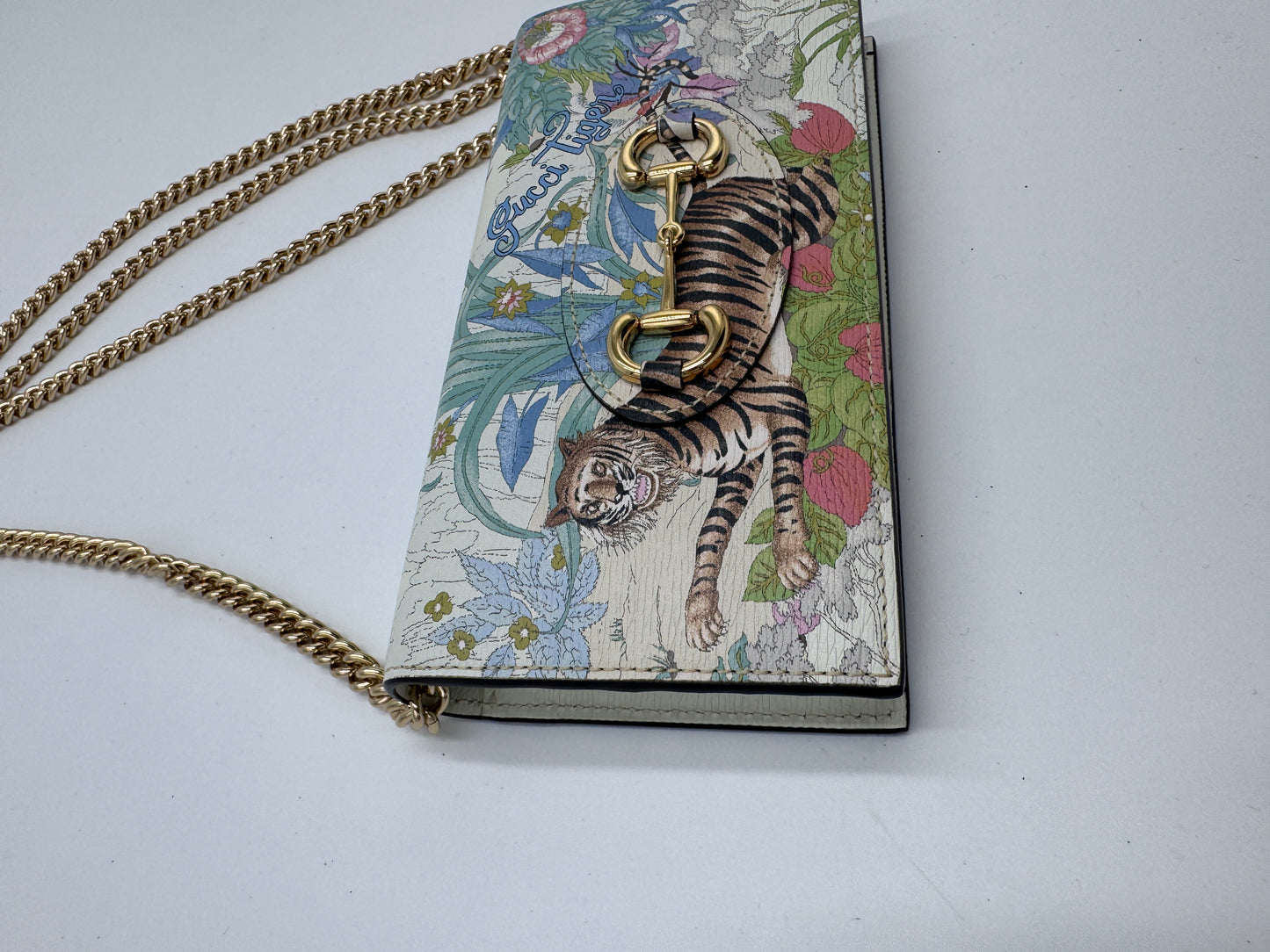 Gucci Horsebit Wallet on Chain Tiger Collection (Special Edition)