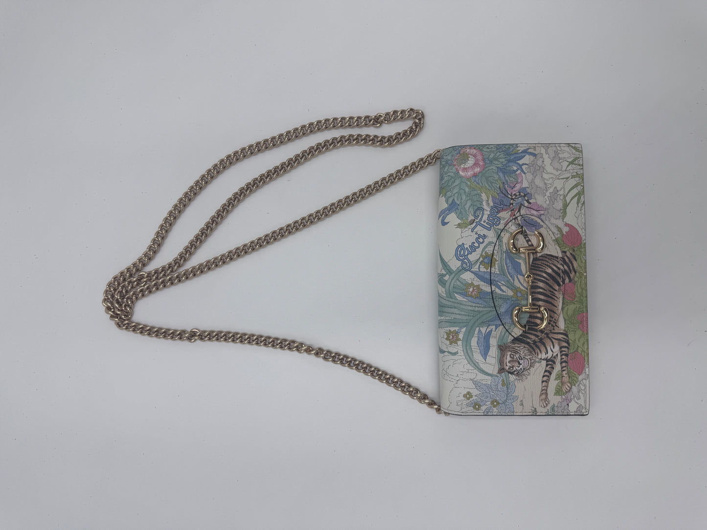 Gucci Horsebit Wallet on Chain Tiger Collection (Special Edition)