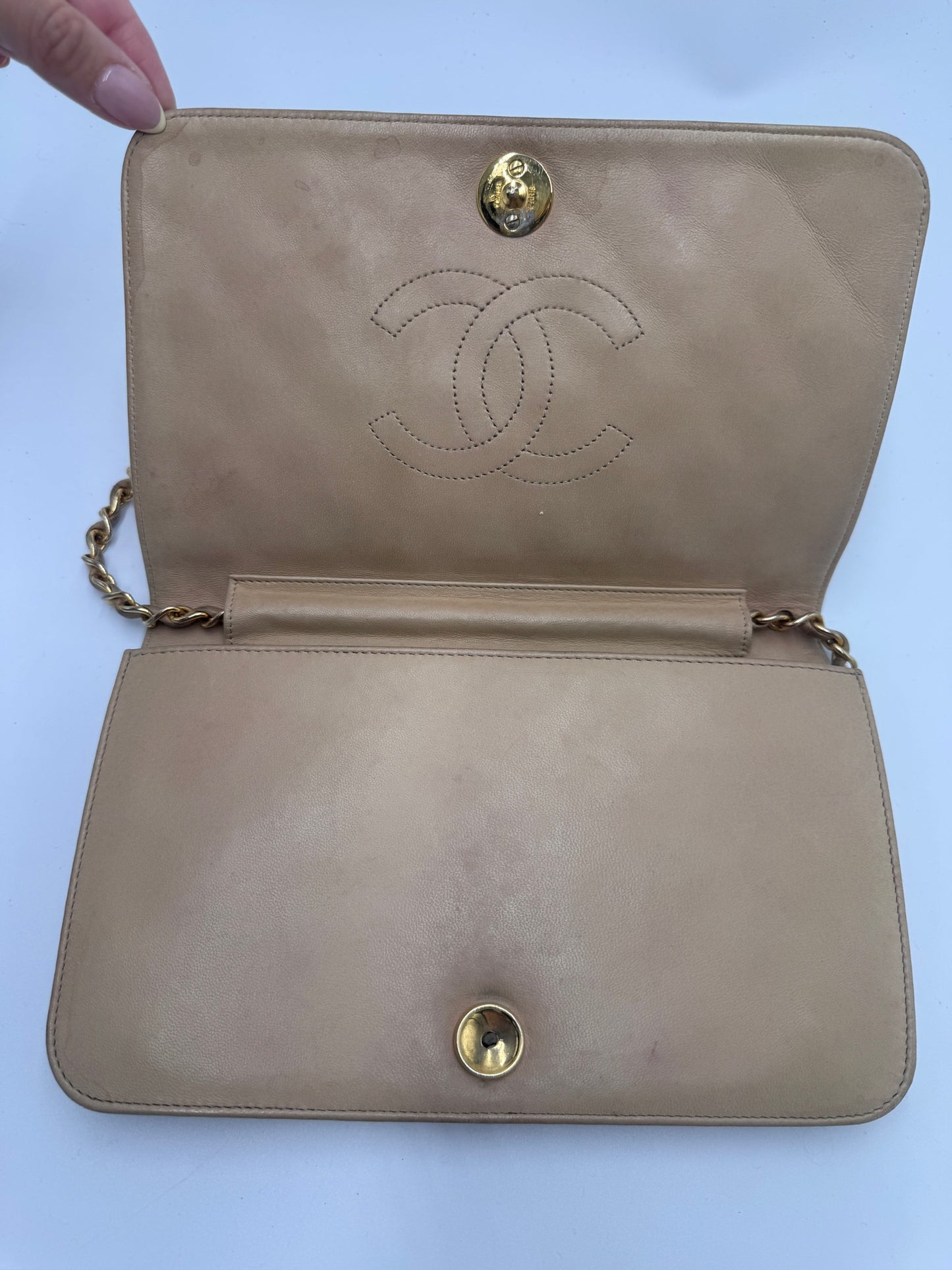 Chanel Lambskin Matelass chain Shoulder Bag
