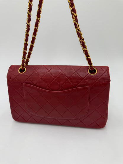 Chanel Double Flab Rot 24K