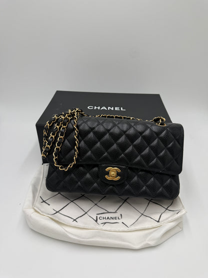 Chanel Double Flap Bag schwarz