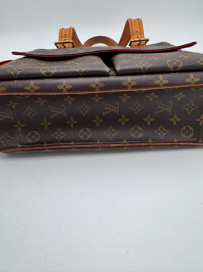 Unterseite dieser pre-owned Louis Vuitton Multiplicity Cote PVC mit edlem Look in Monogram.