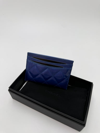 Chanel Cardholder in blau