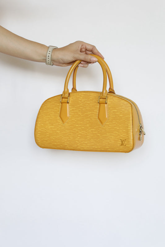 Louis Vuitton Jasmine Epi Leder Gelb