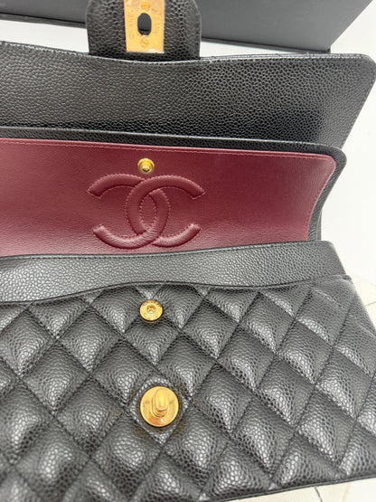 Chanel Double Flap Bag schwarz