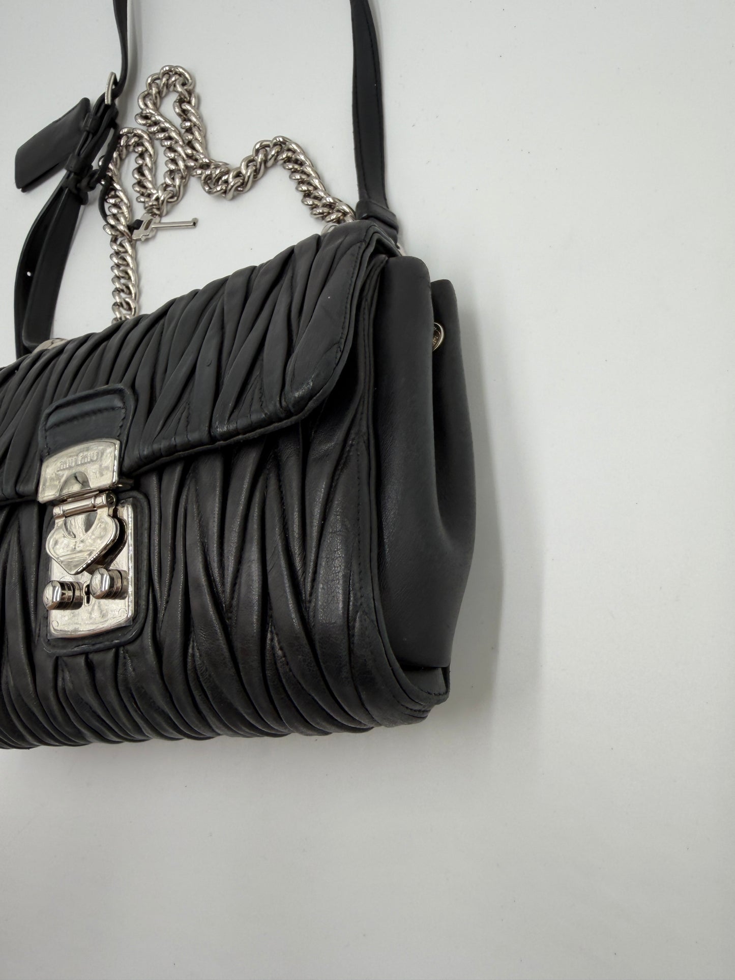 Miu Miu Matelasse Flap Bag