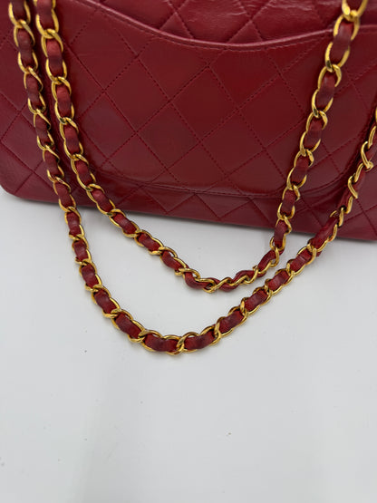 Chanel Double Flab Rot 24K