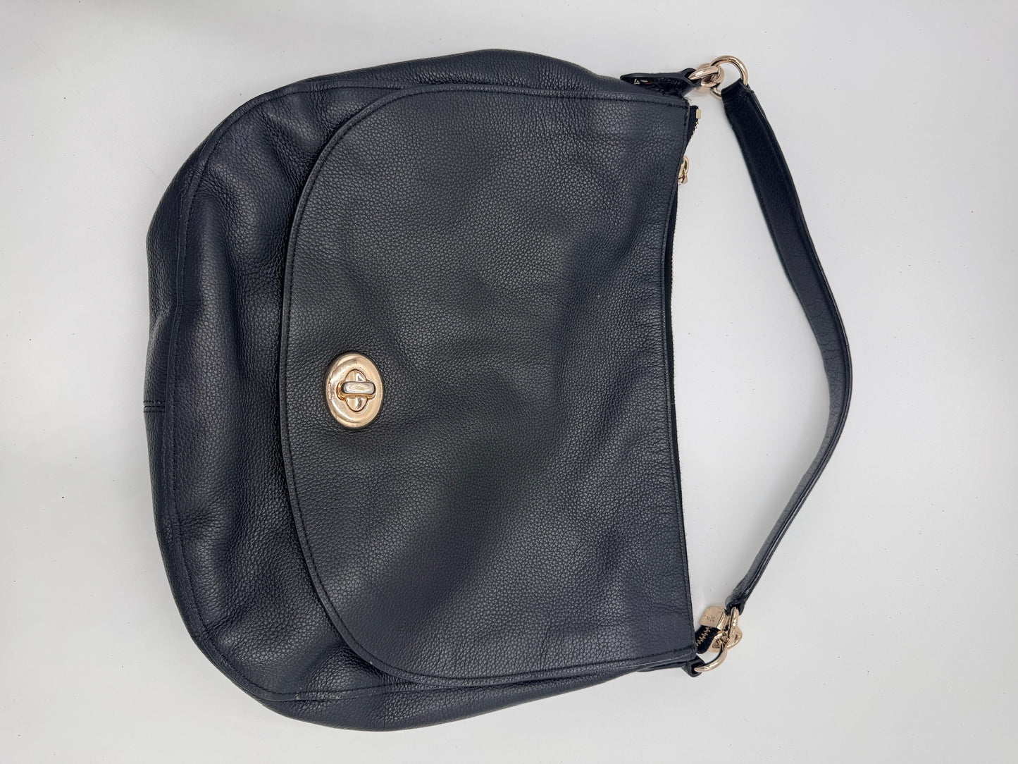 Coach Turn Lock Hobo