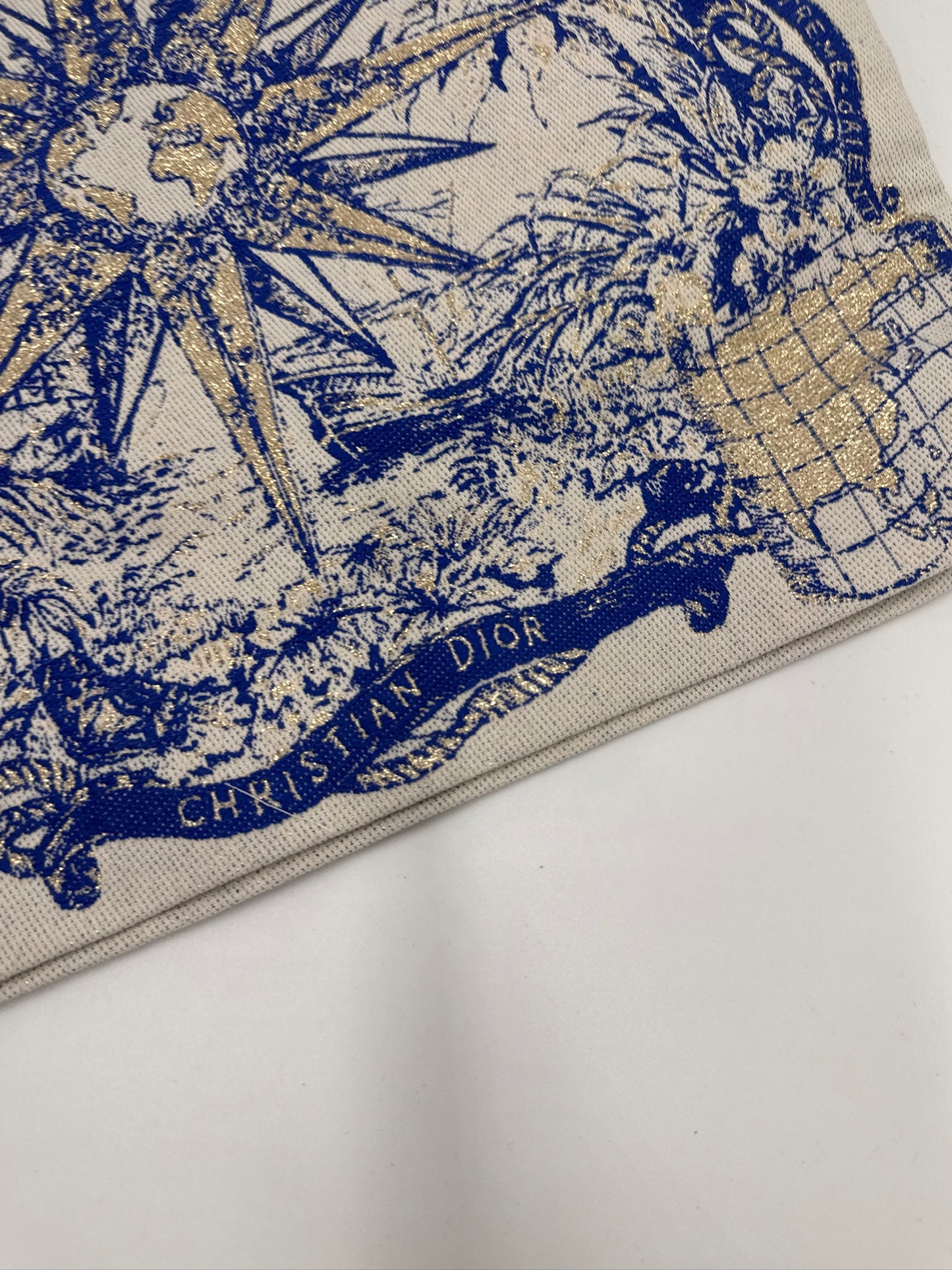 Dior Oblique Canvas Tote Bag